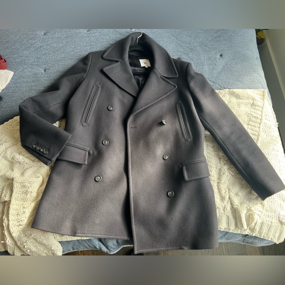 Navy Goop Peacoat - Medium
